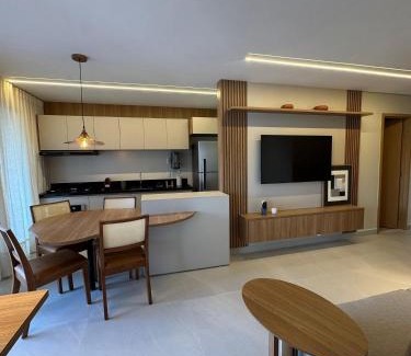 Setor Bueno Apartamento | Viva a sofisticação do Parque Vaca Brava - Apê de luxo 4 pessoas