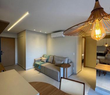 Setor Bueno Apartamento | Viva a sofisticação do Parque Vaca Brava - Apê de luxo 4 pessoas