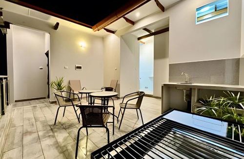 La Banda de Shilcayo Apartamento | Vive a 5min centro 2HAB con A/C Terraza & Parrilla