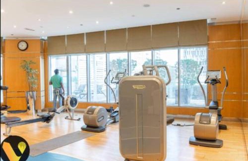 Downtown Dubai Apartamento | Vogue Damac Mall Street with Burj Khalifa View