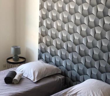 Aubigne-Racan Apartamento | Votre oasis de détente : Appartement flambant neuf, 1 chambre, 4 couchages à Aubigné-racan