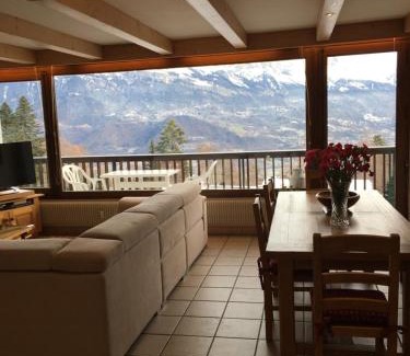 Combloux Apartamento | Vue Mont Blanc et toute la chaîne