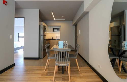 San Isidro Centro Financiero Apartamento | w*| Resplendent 2BR w/ Great Balcony in San Isidro