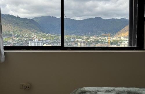 Waikiki Apartamento | Waikiki Seaside Monarch Paradise Hotel Room Greenery Mountain View
