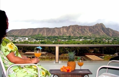 Waikiki Condominio | Waikiki Sunset 2BR - DIRECTO Diamond Head View!