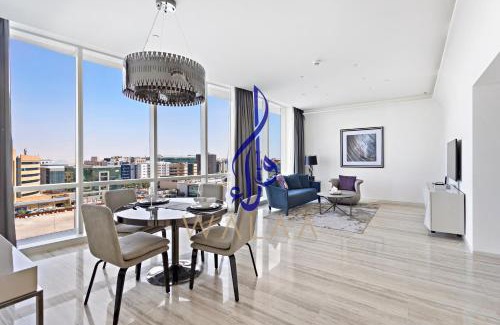 Al Olaya District Apartamento | Walaa Homes-Luxury 1Bedroom at DAMAC Esclusiva Tower Riyadh Saudia-708