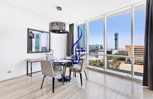 Al Olaya District Apartamento | Walaa Homes-Luxury 1Bedroom at DAMAC Esclusiva Tower Riyadh Saudia-708