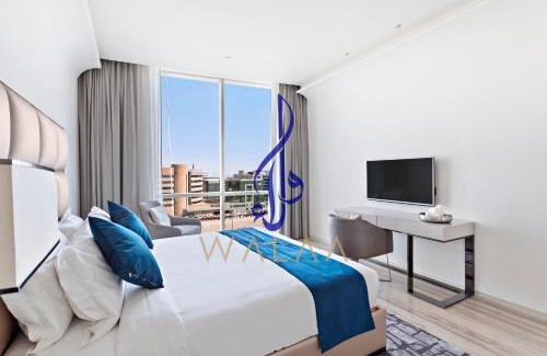Al Olaya District Apartamento | Walaa Homes-Luxury 1Bedroom at DAMAC Esclusiva Tower Riyadh Saudia-708