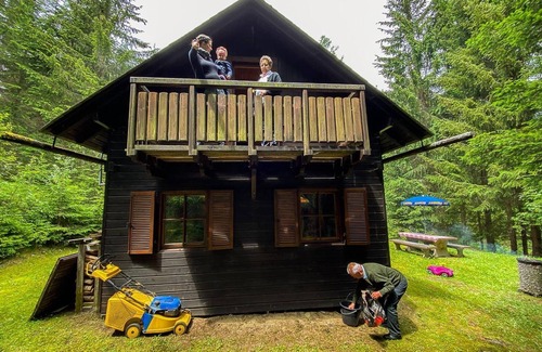 Zeutschach Casa | Waldhaus zu Graslupp - vacation home, bathroom, WC