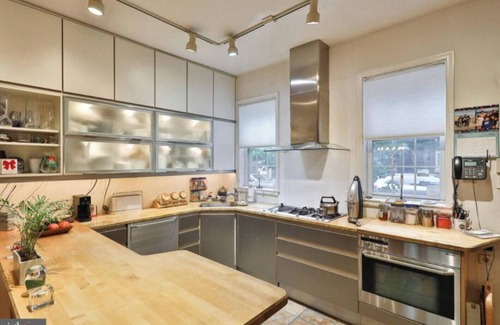 Philadelphia Casa | Walk everywhere in A+ location: garden, parking, playroom, sauna, decks, sunroom