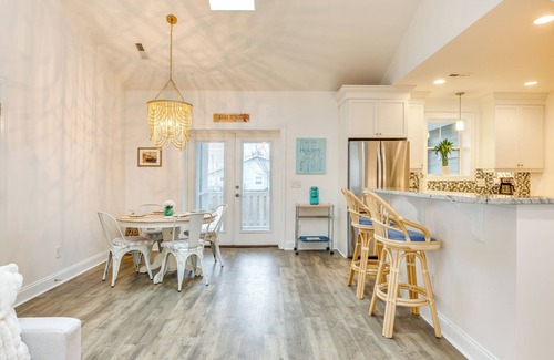 North Carolina Coast Cabaña | Walk to Beach: Cottage w/ Yard in Kure Beach!