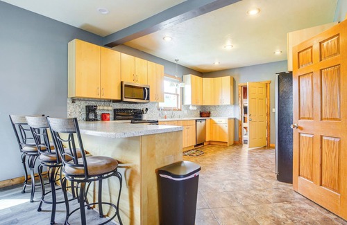 Algoma Casa | Walk to Beach: Home w/ Game Room & Yard in Algoma!