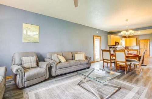 Algoma Casa | Walk to Beach Home with Game Room and Yard in Algoma!