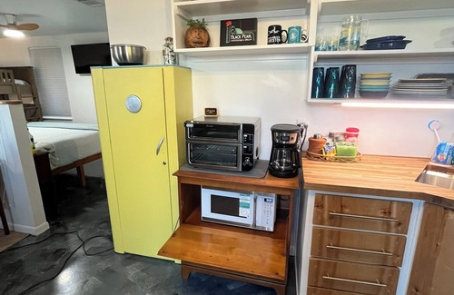 Galveston Casa | Walk to Beach/Street Trolley Stop-All New 1BR/1BTH No Cleaning Fee! Kitchenette