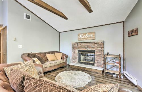 Locust Lake Village Casa | Walk to Lake and Beach Pocono Cabin with Fire Pit