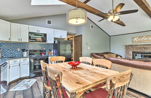 Locust Lake Village Cabina | Walk to Lake & Beach: Pocono Cabin w/ Fire Pit