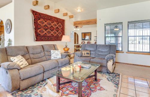 Radium Springs Casa | Walk to State Park Secluded Retreat in Las Cruces