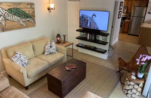 Demere Park Casa | "Ocean 6" cerca del pueblo y la playa * ¡el mejor limpiador! 2 camas king 50 "tv * unidad de diseño