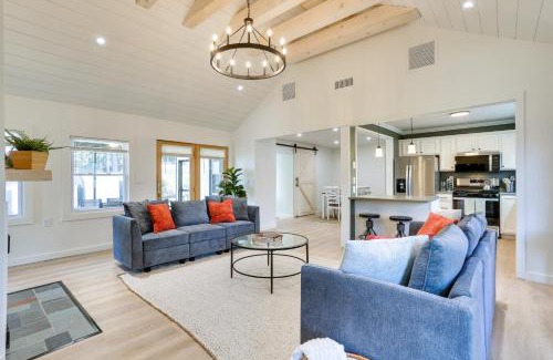 White Lake Casa | Walk to White Lake Family Home with Deck and BBQ