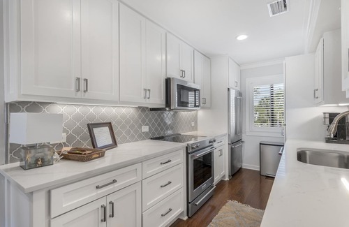 Seagrove Beach Casa | Walton Dunes Oceanfront.Private Beach! 2 Beach Chairs and Umbrella setup daily