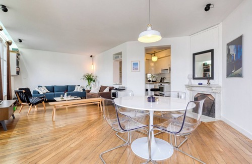 Auteuil Apartamento | Warm and bright apartment in Paris XVI, ideal for family and friends