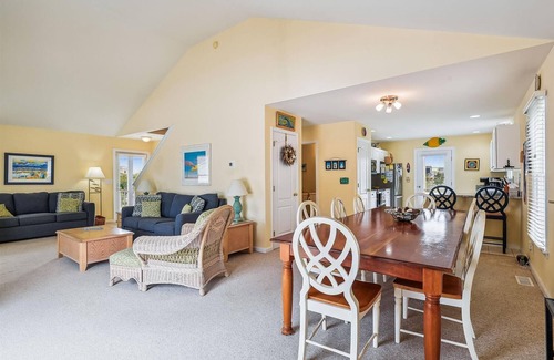 South Bethany Casa | Water Front Bethany Beach Retreat: 2 Master Suites, Open Deck, On Canal!