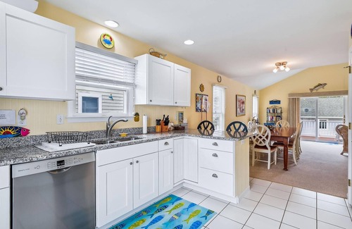 South Bethany Casa | Water Front Bethany Beach Retreat: 2 Master Suites, Open Deck, On Canal!
