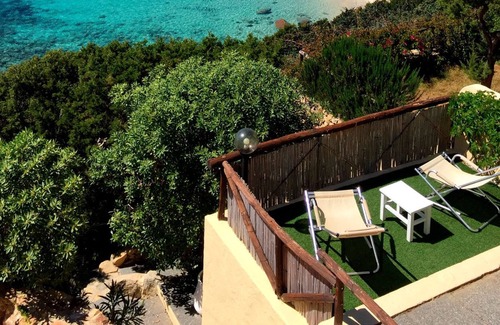 San Stefano Apartamento | Cerdeña, Villasimius Monovano frente al mar en la exclusiva bahía de Cala Caterina