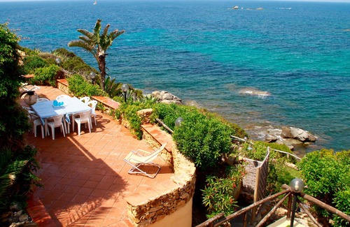 San Stefano Casa | Cerdeña Villasimius Seafront Villa en la exclusiva bahía de Cala Caterina