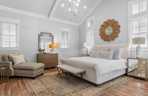 Cottage District Casa | Watercolor Dreamin | Private Heated Pool | Golf Cart & Bikes | Walk to Seaside