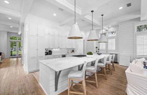 Beach District Casa | WaterColor Luxury en 30A! 63 Western Lake, Park District, Piscina, 7 hab, Slps 16+