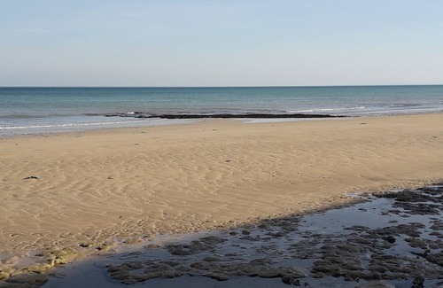 Langrune-sur-Mer Apartamento | Apartamento frente al mar, los pies en el agua !