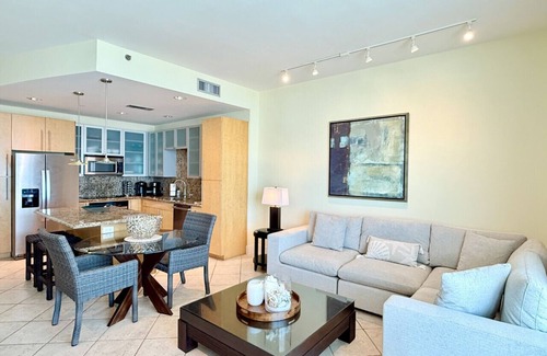 South Padre Island Apartamento | Waterfront Breeze and SpaceX views from Sapphire 1602