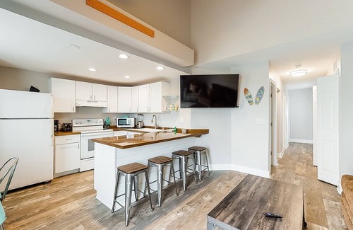 Midtown Ocean City Cabaña | Casa de playa frente al mar w / cocina completa, cable, WiFi gratis - cerca de la playa!