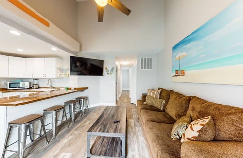 Midtown Ocean City Cabaña | Casa de playa frente al mar w / cocina completa, cable, WiFi gratis - cerca de la playa!