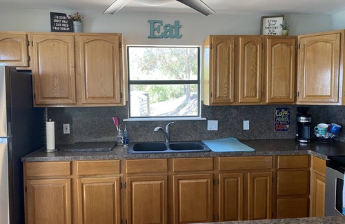 Burnet Cabina | Waterfront, fishing primer, sunning decks, swimming area, kayaks