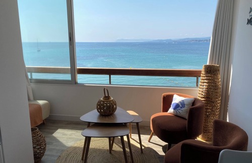 Six-Fours-les-Plages Apartamento | Waterfront studio with enchanting views