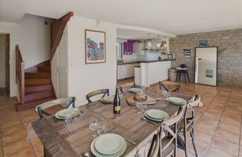 Loctudy Chalet De Esquí | Casa frente al mar para 6 en Larvor