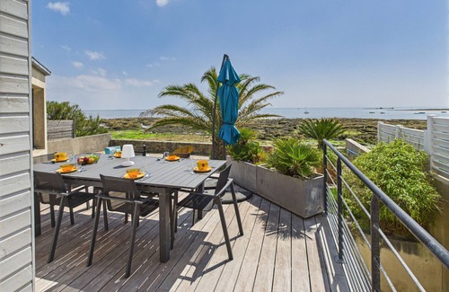 Loctudy Chalet De Esquí | Casa frente al mar para 6 en Larvor