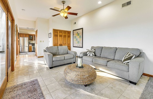 Hayes Casa | Waterfront Home w/ Boat Dock & Deck in Storm Lake!