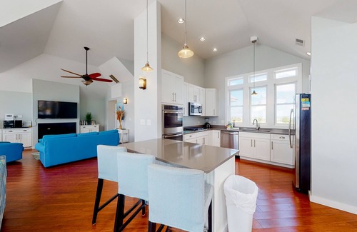 Brigands' Bay Casa | Waterfront home w/ private dock, hot tub, charcoal grill, A/C, multiple decks