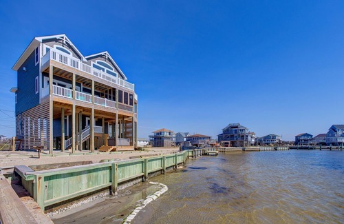 Brigands' Bay Casa | Waterfront home w/ private dock, hot tub, charcoal grill, A/C, multiple decks