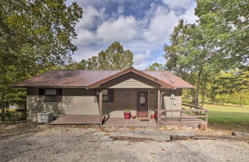 Golden Casa | Waterfront Home with Fire Pit on Table Rock Lake