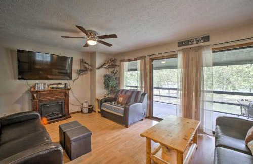 Golden Casa | Waterfront Home with Fire Pit on Table Rock Lake