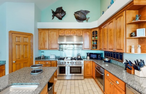 Sunset Village Casa | Waterfront home with ocean views, private pool, hot tub, & Tesla/EV charger
