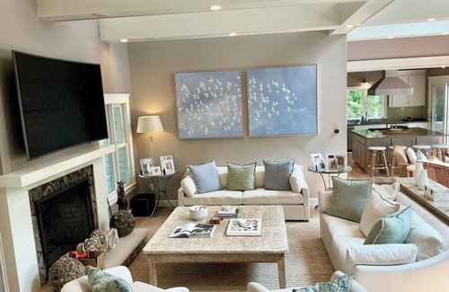 Centerville Casa | Waterfront Luxury on the Centerville River | Dock, Hot Tub, AC | Sleeps 12