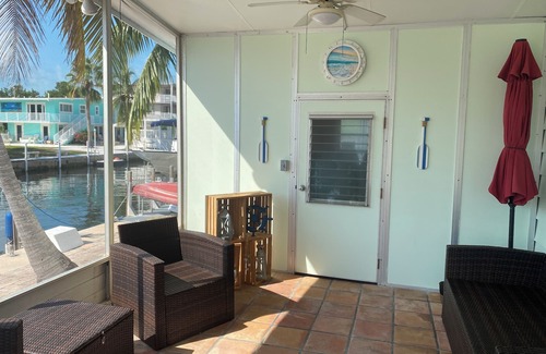 Rock Harbor Casa | Waterfront mobile home with AC in Key Largo - 3 bedroom