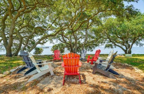 Nags Head Casa | Waterfront Nags Head Townhome with Amenity Access!