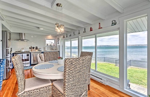 Portsmouth Cabaña | ¡NUEVO! Frente al mar Portsmouth Cottage-Mins a Newport