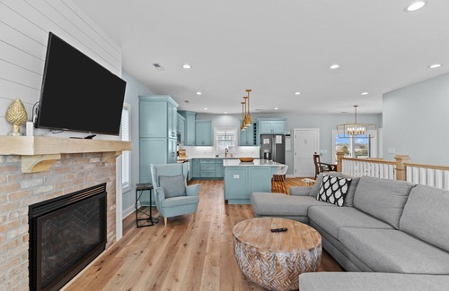 Holden Beach Casa | Waterfront retreat with private pool, beach access, fast WiFi & two decks